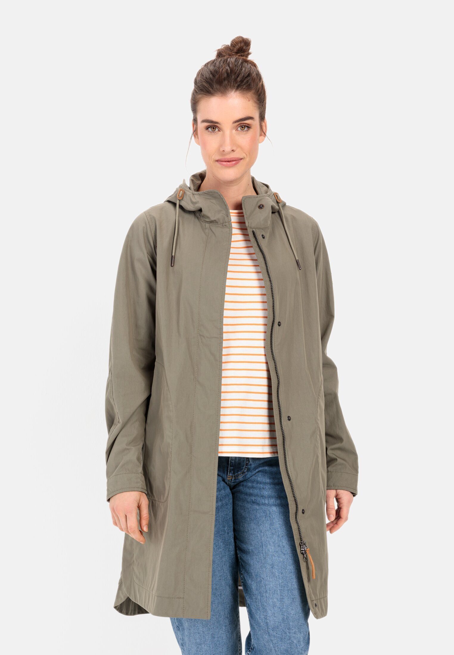 Funktionsparka aus einem Organic Cotton Mix