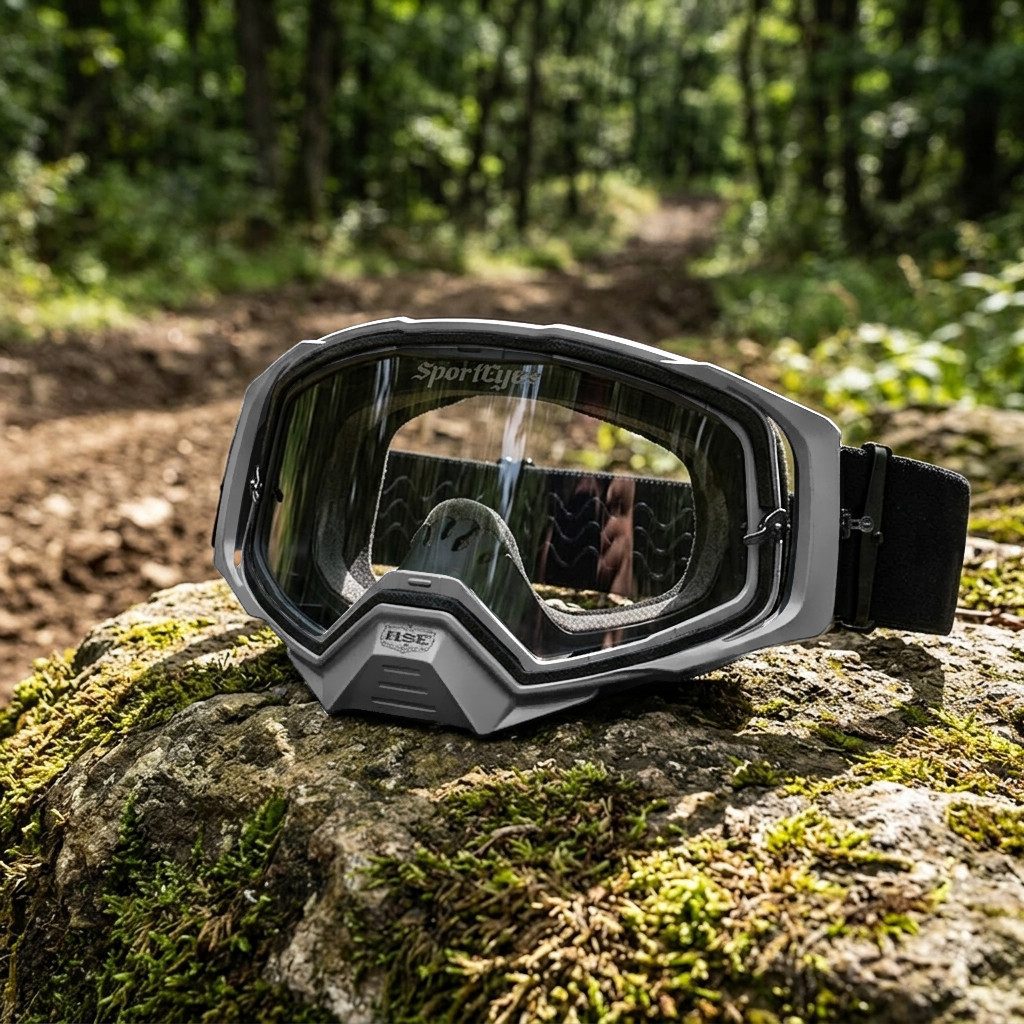 HSE - SportEyes Motorradbrille DIRTMASTER, Crossbrille