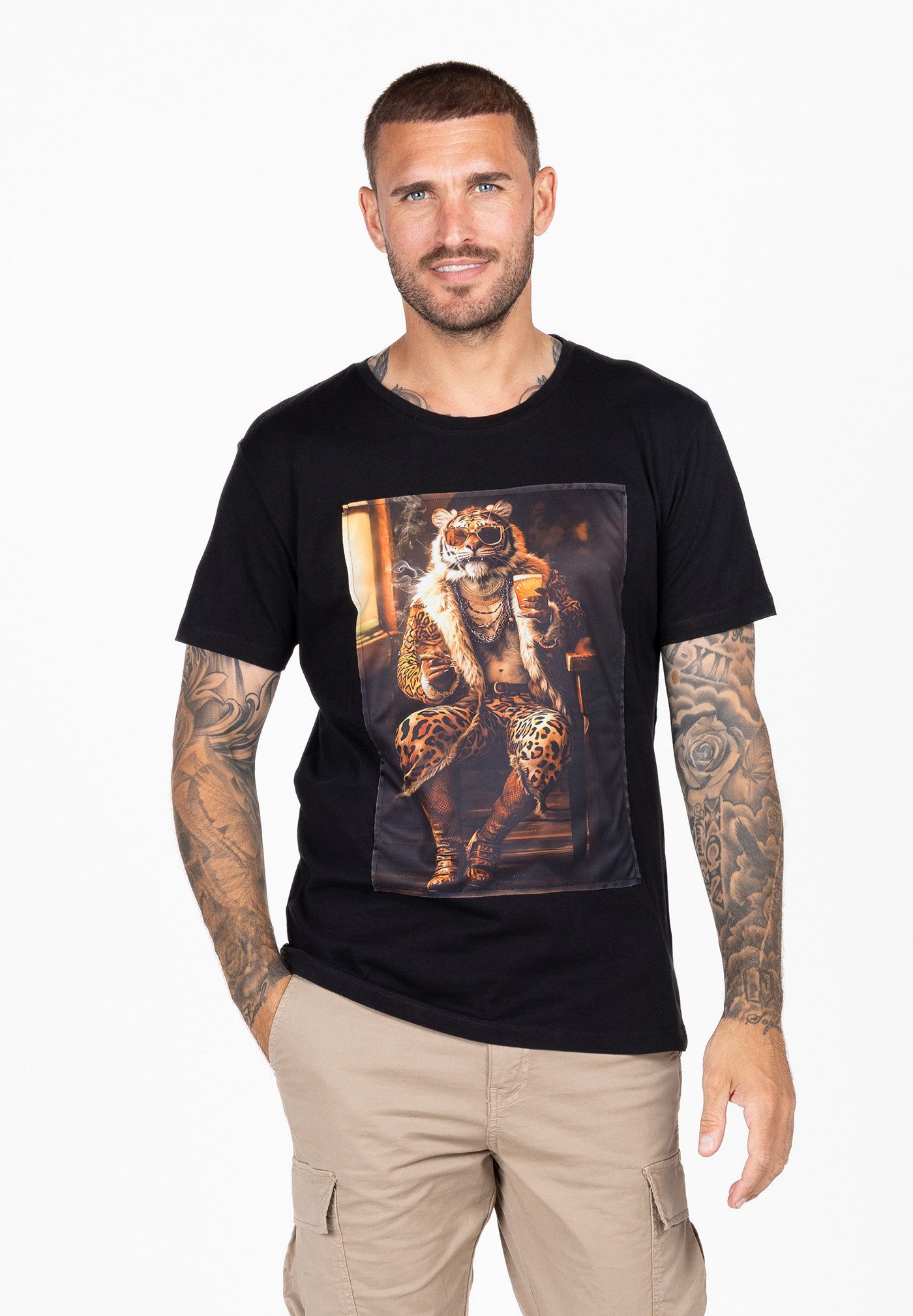 T-Shirt MT KLPIMP TIGER round