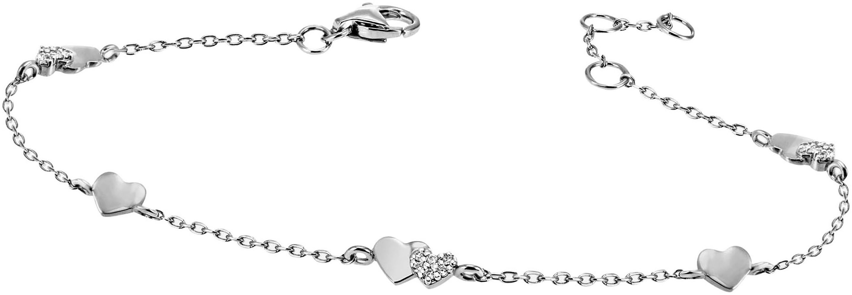 Armband Schmuck Geschenk Silber 925 Armschmuck Armkette Herz