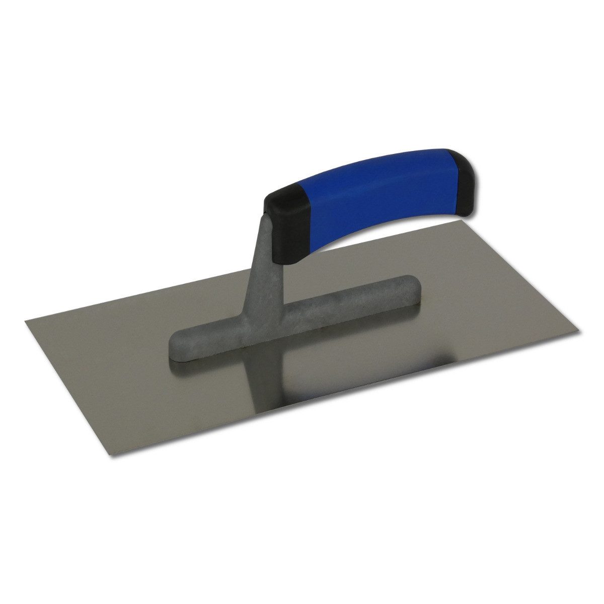 Glättekelle DEWEPRO Glättekelle PROFI 270x130mm mit 2-K-Griff und Edelstahlblatt