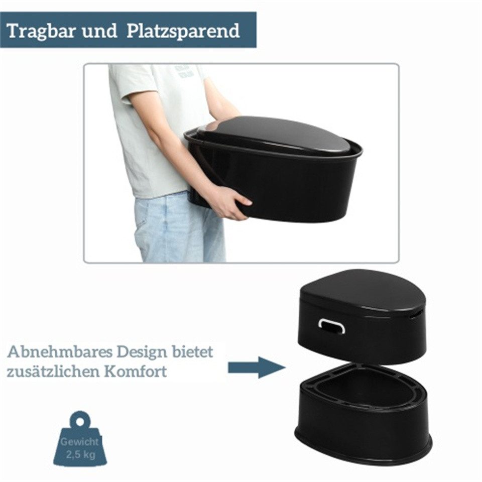 VINGLI Campingtoilette Tragbare Mobile Toilette,Stabil, Robust