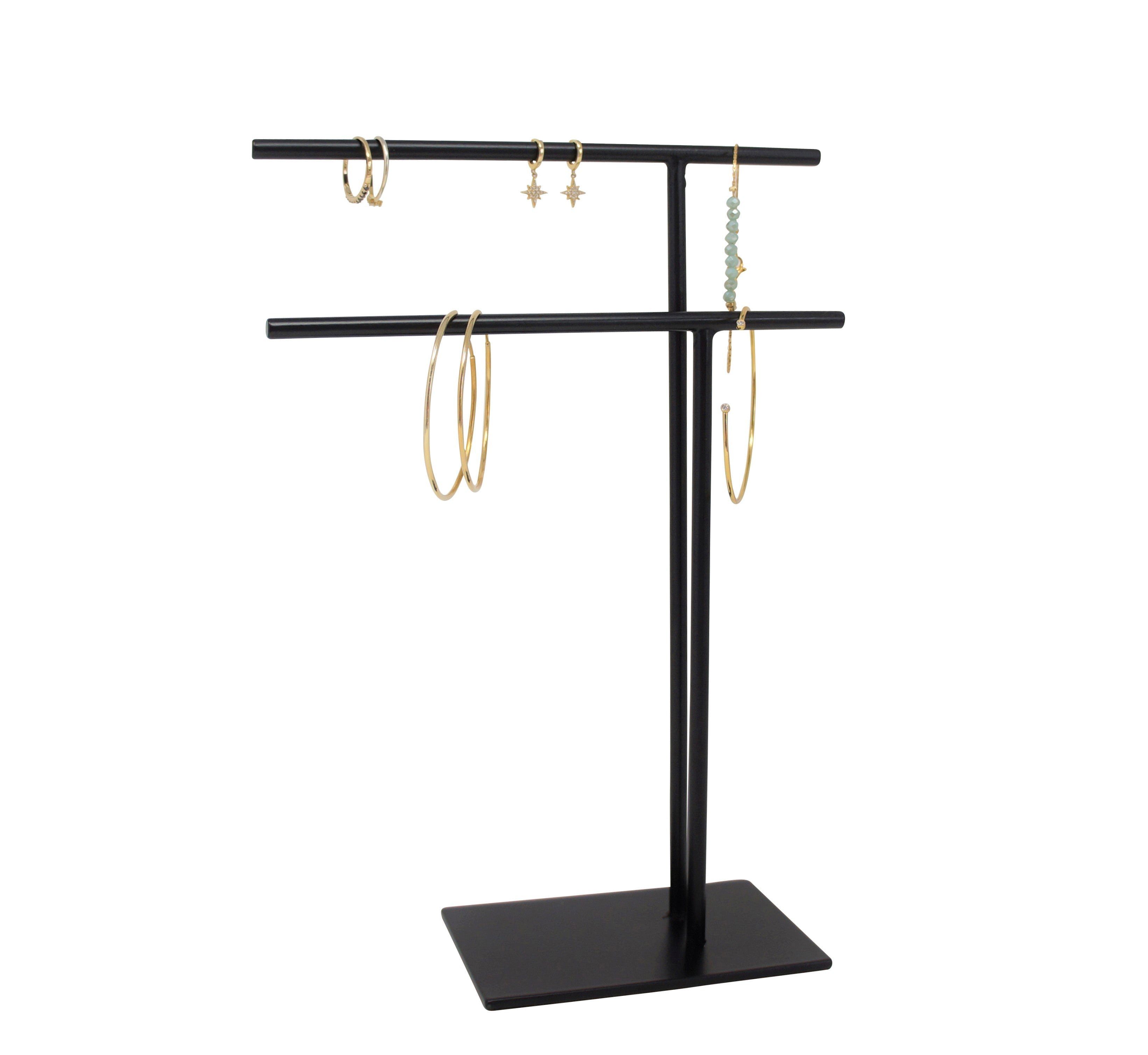 LaLe Living Schmuckständer Butik aus Eisen in Schwarz oder Gold, 25x18,5 cm günstig online kaufen