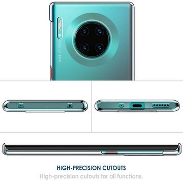 König Design Handyhülle Huawei Mate 30 Pro, Huawei Mate 30 Pro Handyhülle Ultra Dünn Bumper Backcover Transparent