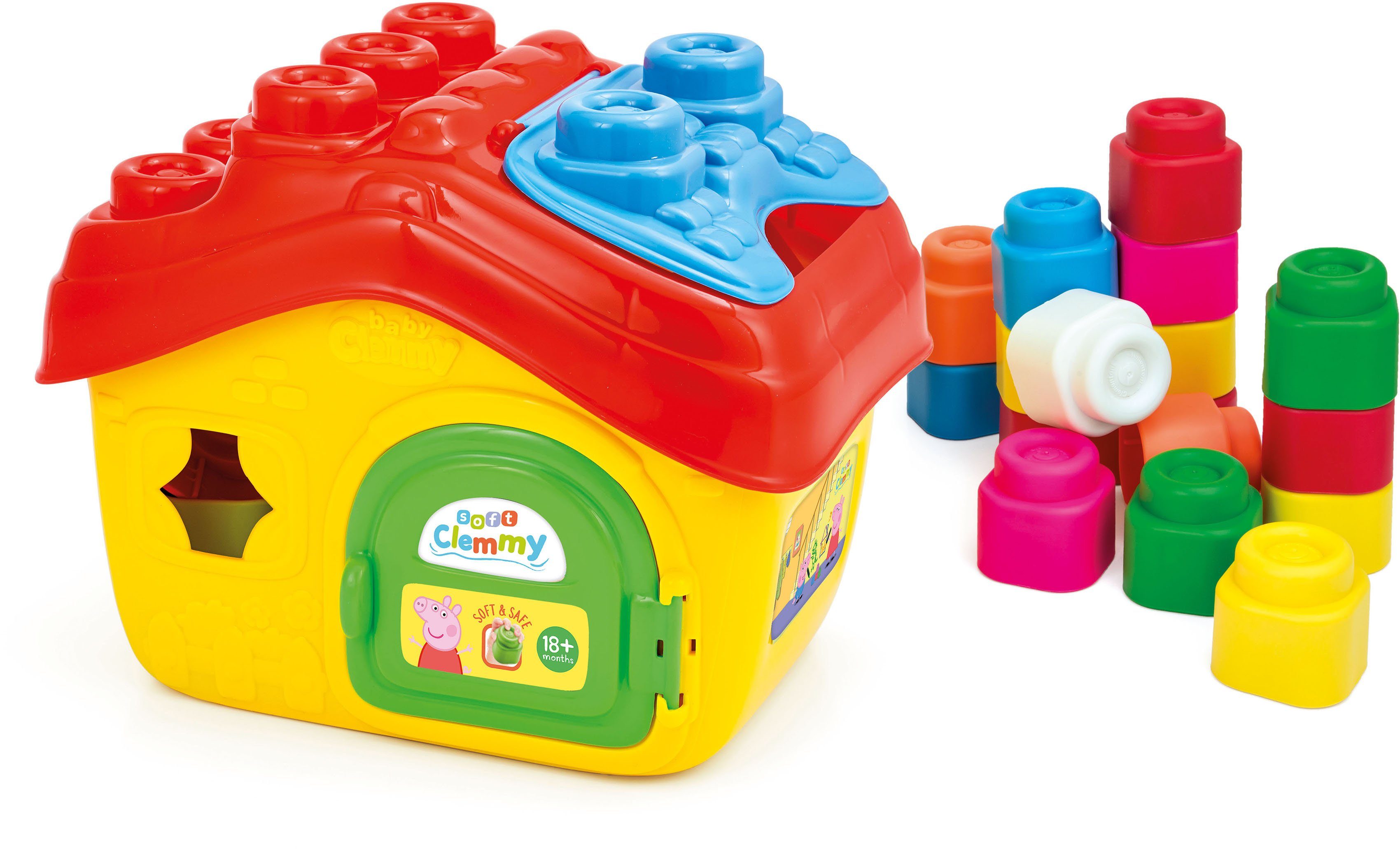 Image of Clementoni® Spielbausteine »Clemmy - Peppa Pig Haus«, Made in Europe