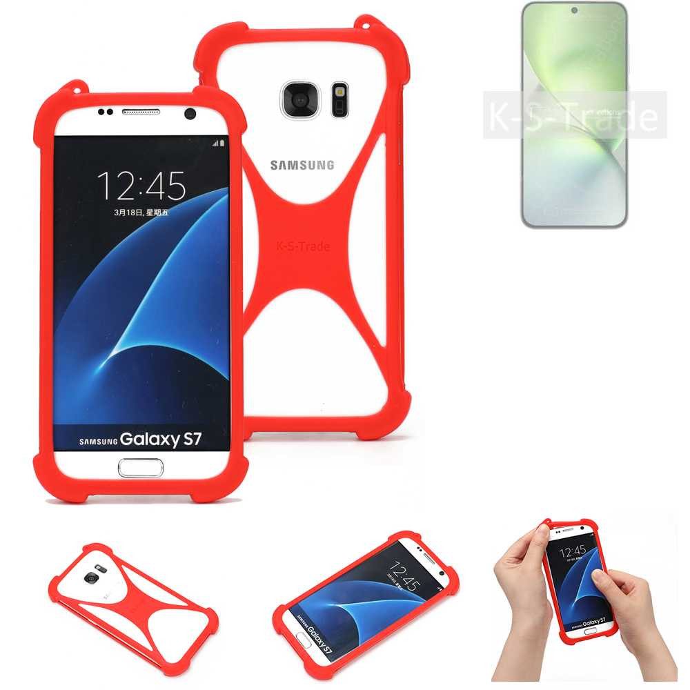 K-S-Trade Handyhülle für Vivo X200 Pro mini, Handy-Hülle Schutz-Hülle Bumper Silikon Schutz Hülle Cover Case