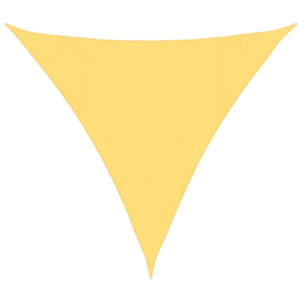Sonnensegel Sonnensegel 160 g/m² Beige 4x4x4 m HDPE