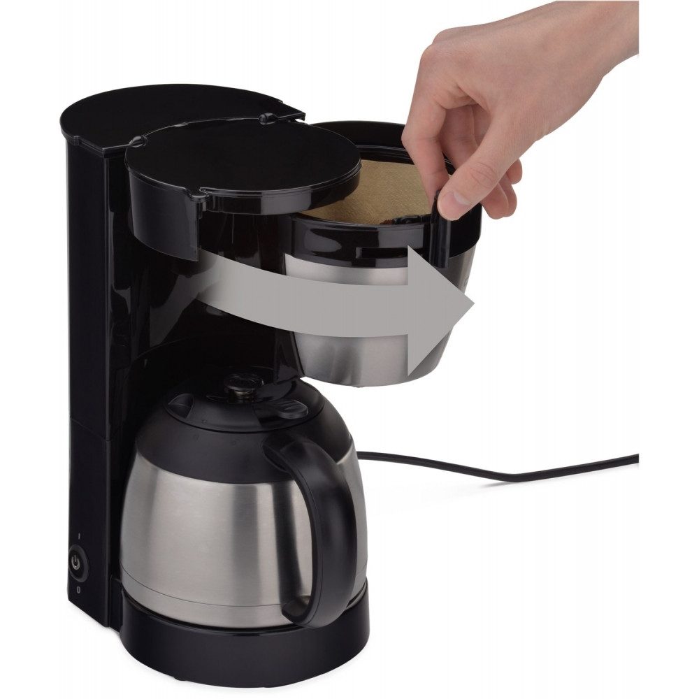 Cloer Filterkaffeemaschine, Isolierkanne, Warmhaltefunktion