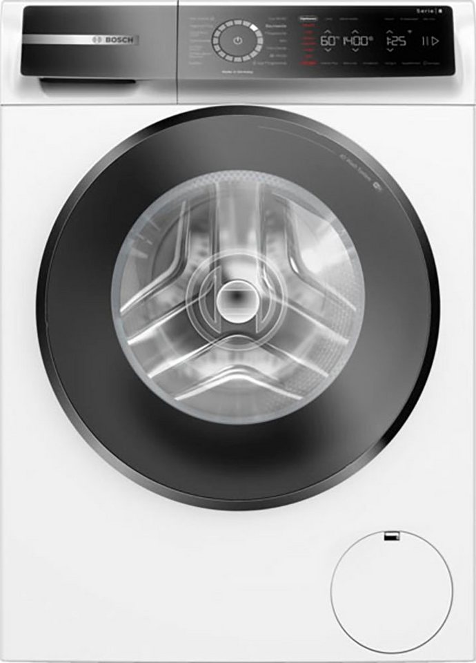 BOSCH Waschmaschine Serie 8 WGB244070, 9 kg, Home Connect: Smart vernetzte  Hausgeräte erleichtern den Alltag