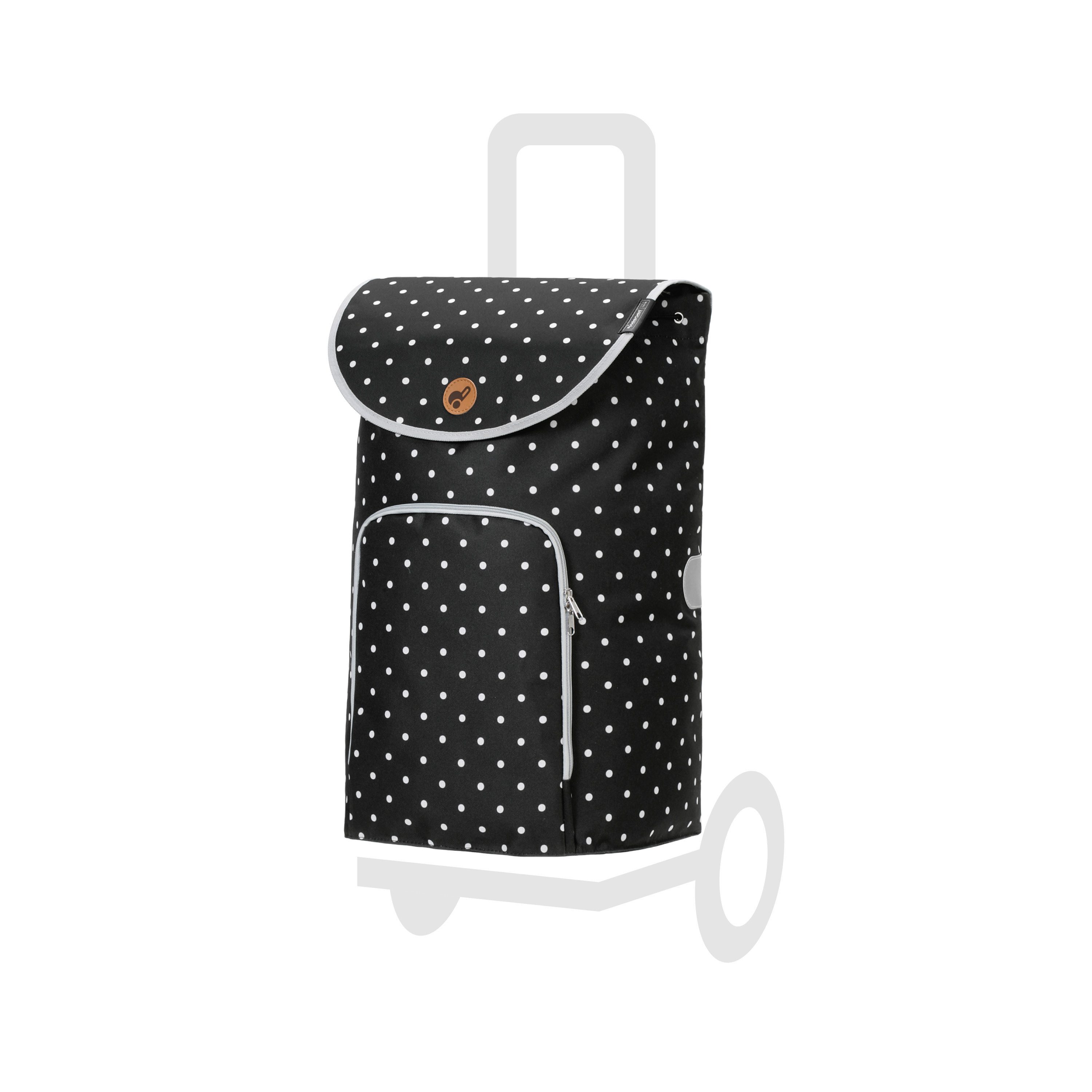 Andersen Einkaufstrolley Tasche Ole schwarz, wasserabweisend