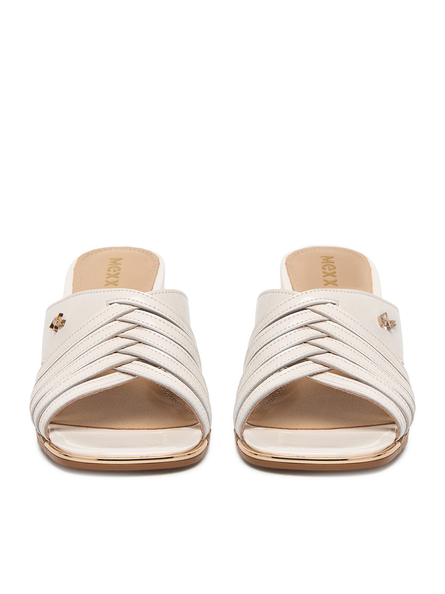 Mexx Mexx Damen Flip-Flops Écru MEXX-EO-WS1161-02 Beige Badepantolette – Bild 4 von 5