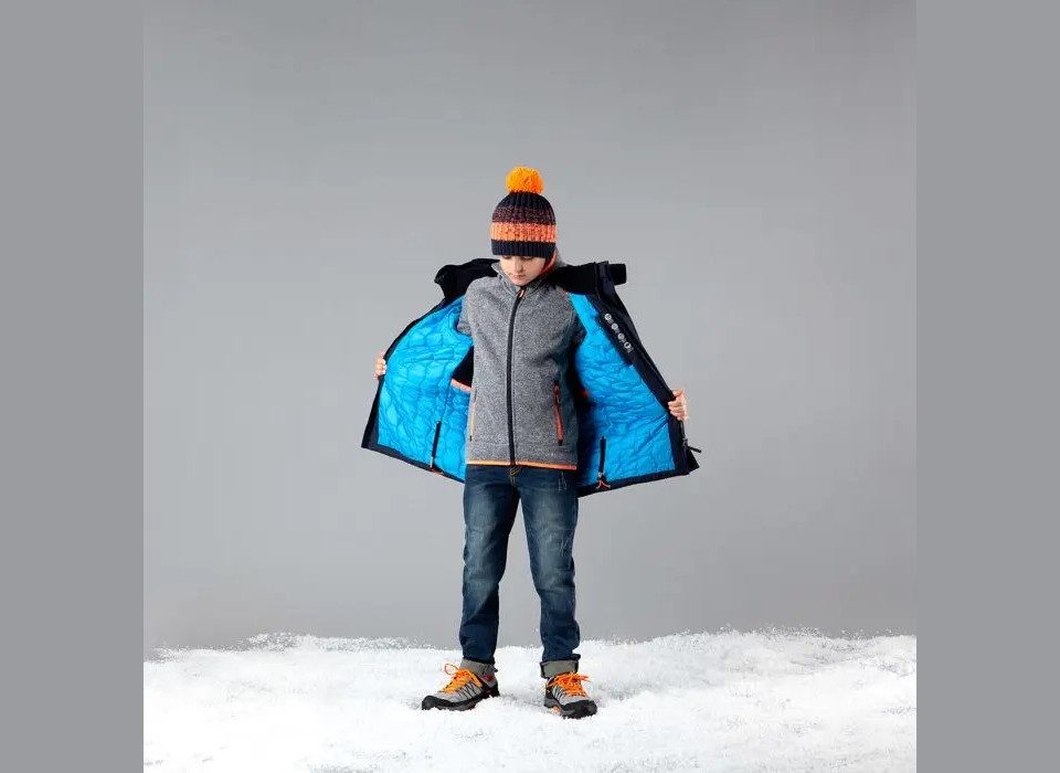 CMP Outdoorjacke KID JACKET FIX HOOD