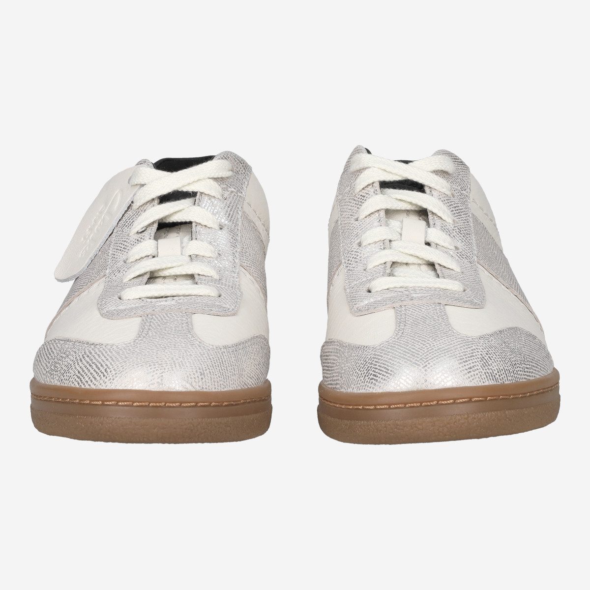 Clarks Clarks CraftMatch Lo 26170391 4, Sneaker, Cremeweiß, Silber, Damen S günstig online kaufen