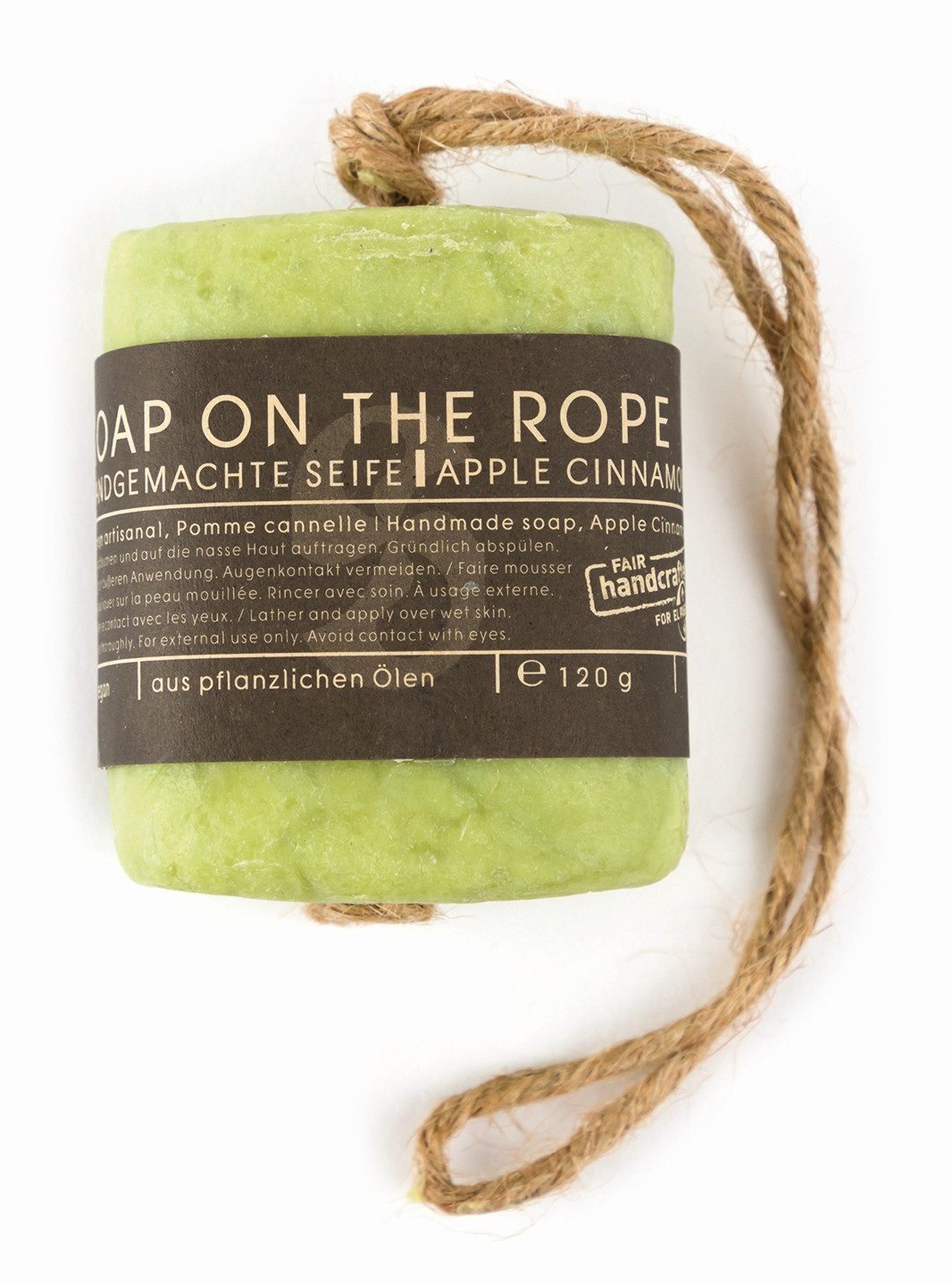 El Puente Handseife Seife "Soap on the rope", Vegan, Handmade