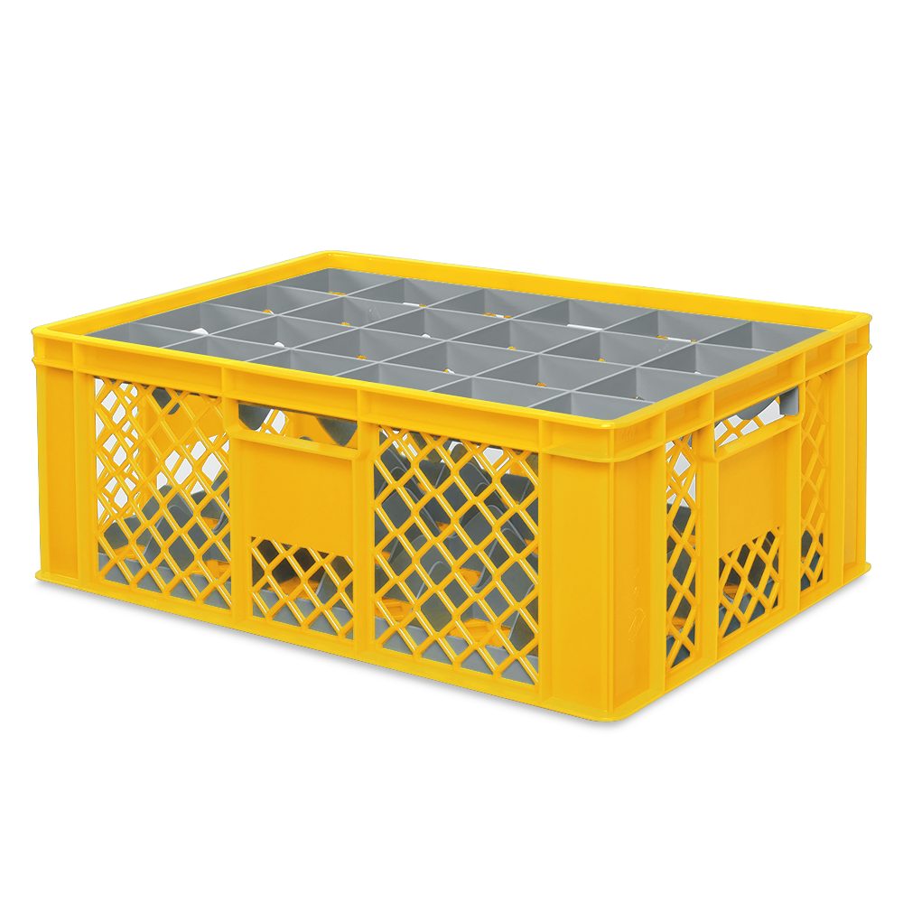 BRB-Lagertechnik Aufbewahrungskorb Gläserkiste 600x400 mm für günstig online kaufen