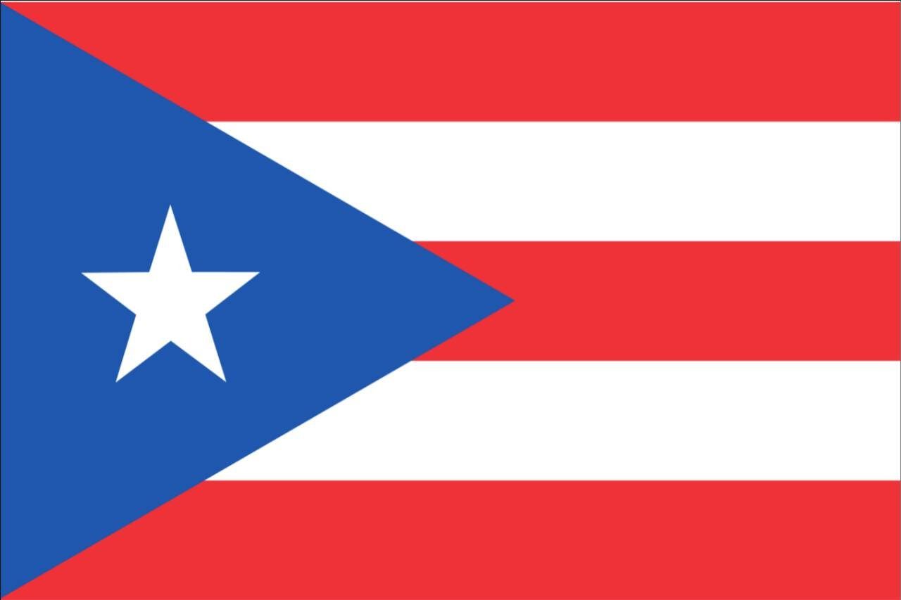 flaggenmeer Flagge Puerto Rico 160 g/m² Querformat