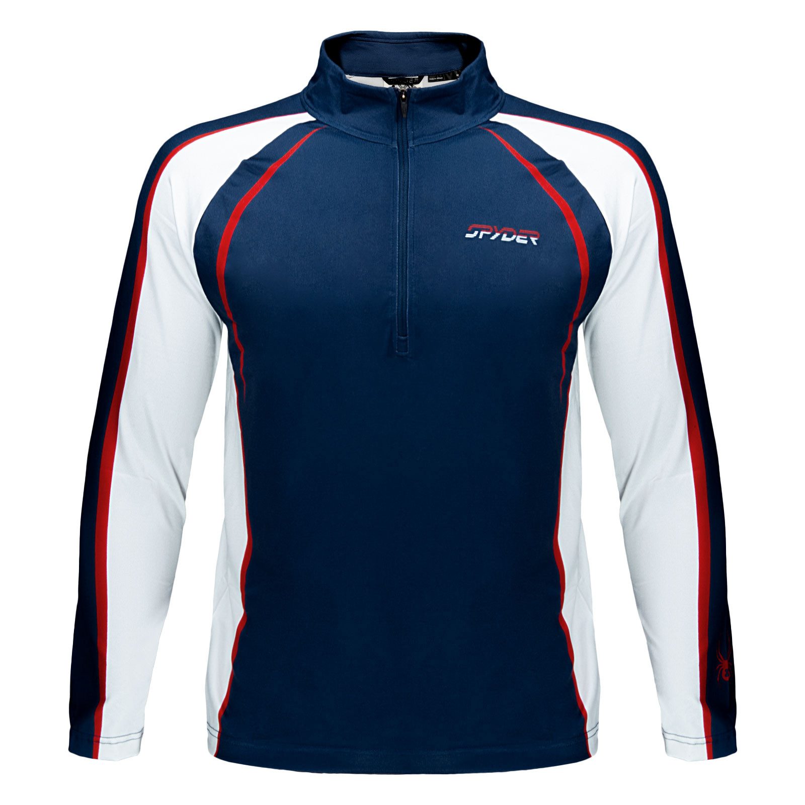 Spyder Stehkragenpullover Throwback Lightweight Zip T-Neck mit Half Zip