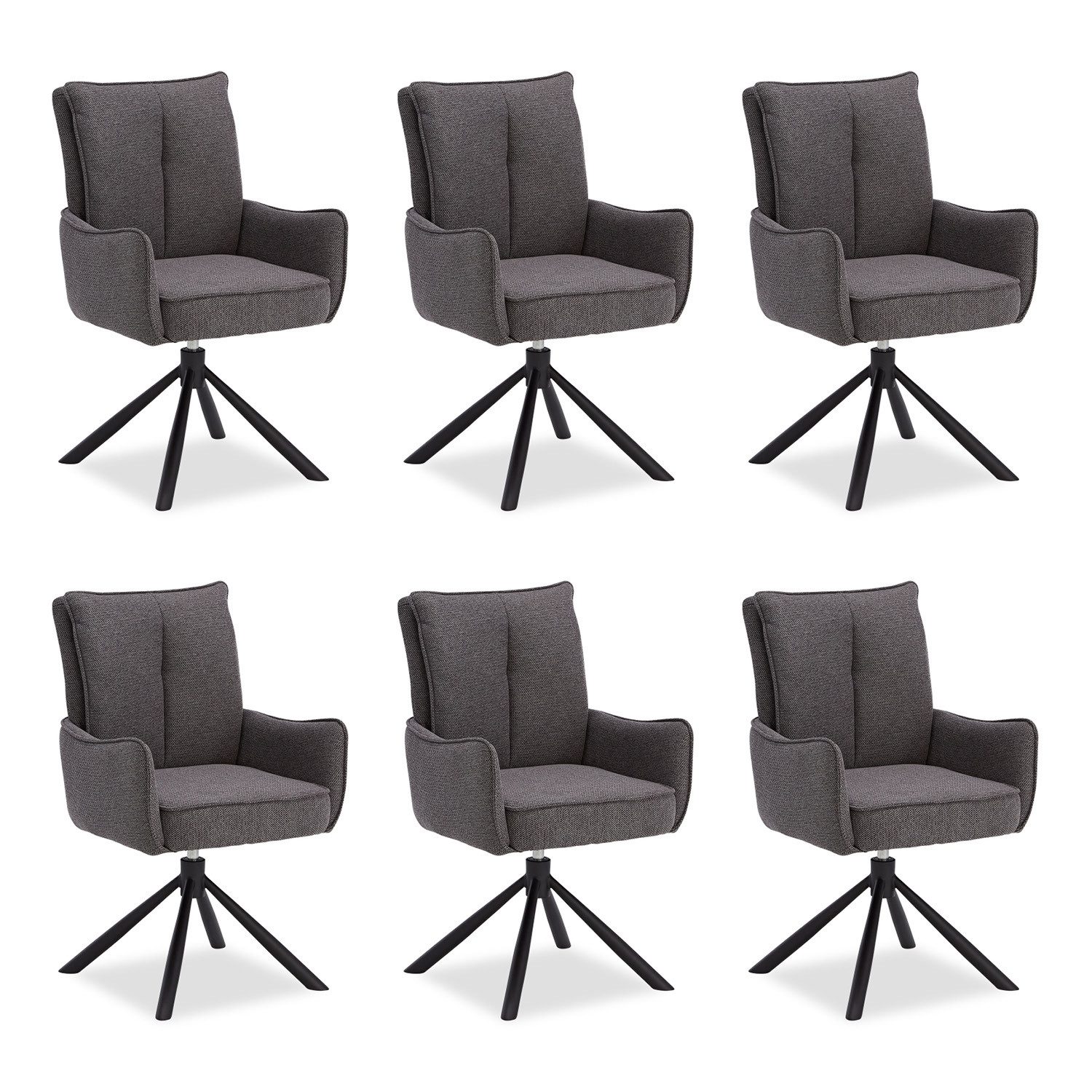 Homestyle4u Polsterstuhl Polstersessel Stühle Esstisch Esszimmerstuhl günstig online kaufen