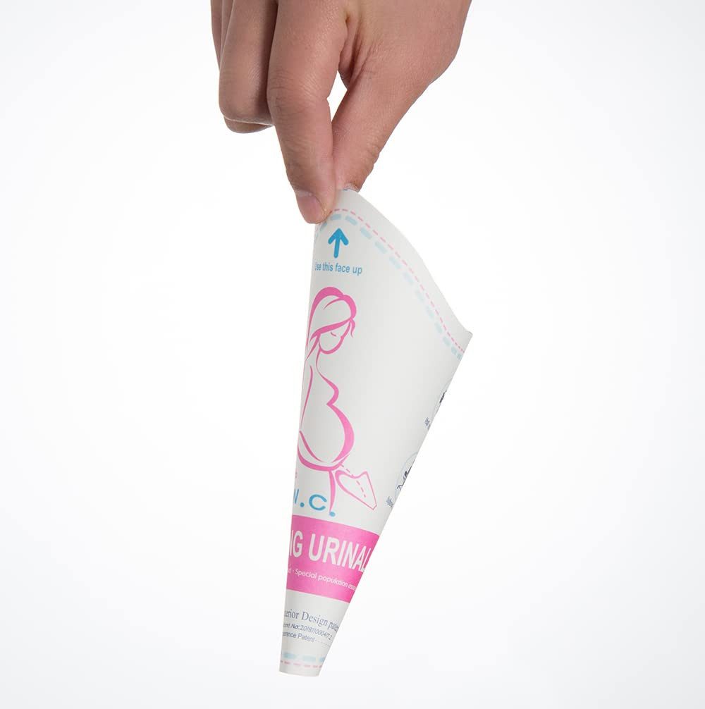 FELIXLEO Urinal Urinal für Frauen - Pinkelhilfe für Damen & Schwangere, (20-tlg)