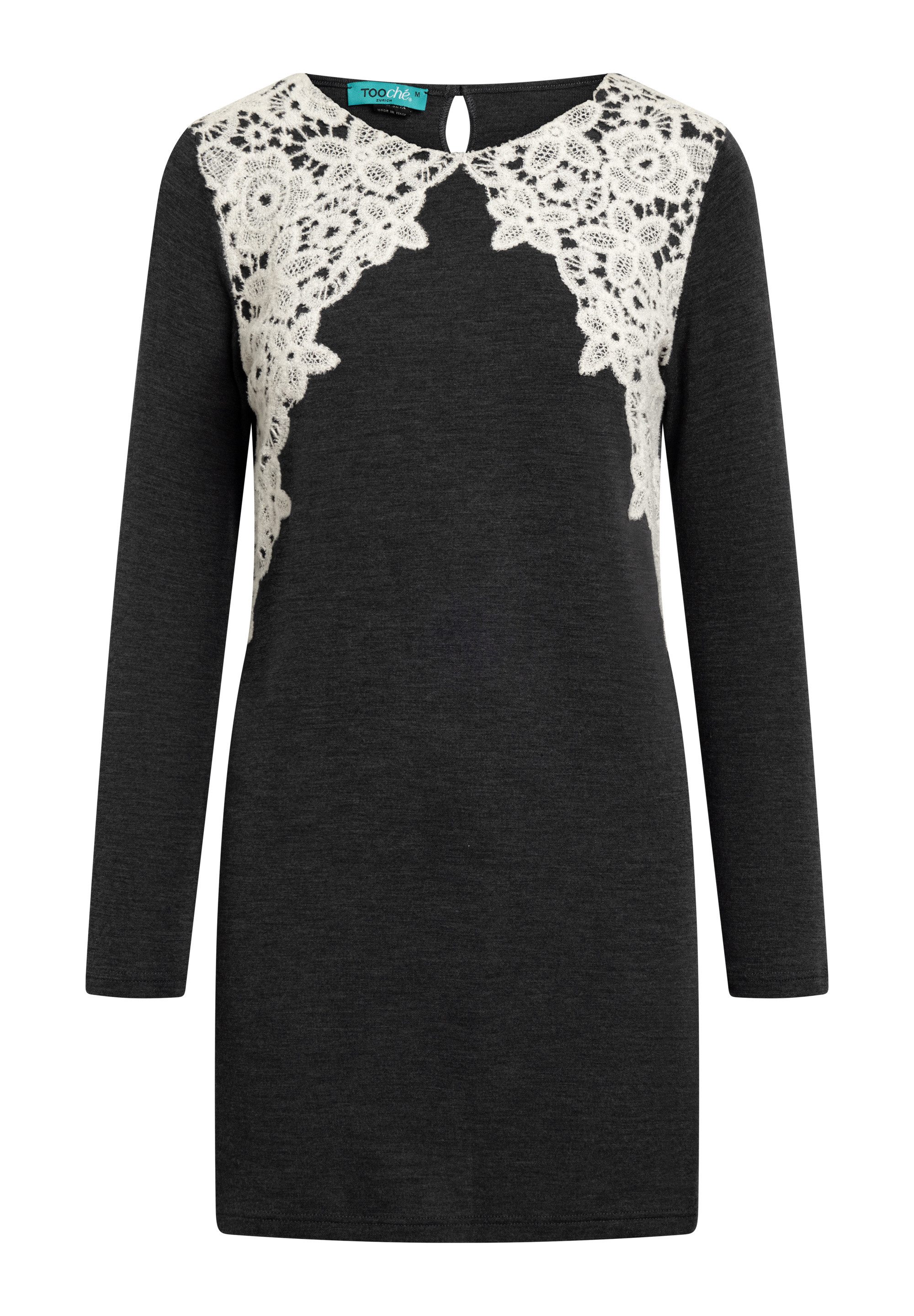 Tooche Minikleid Minikleid "Silver Bloom" (keine Angabe, 1-tlg) keine Angabe