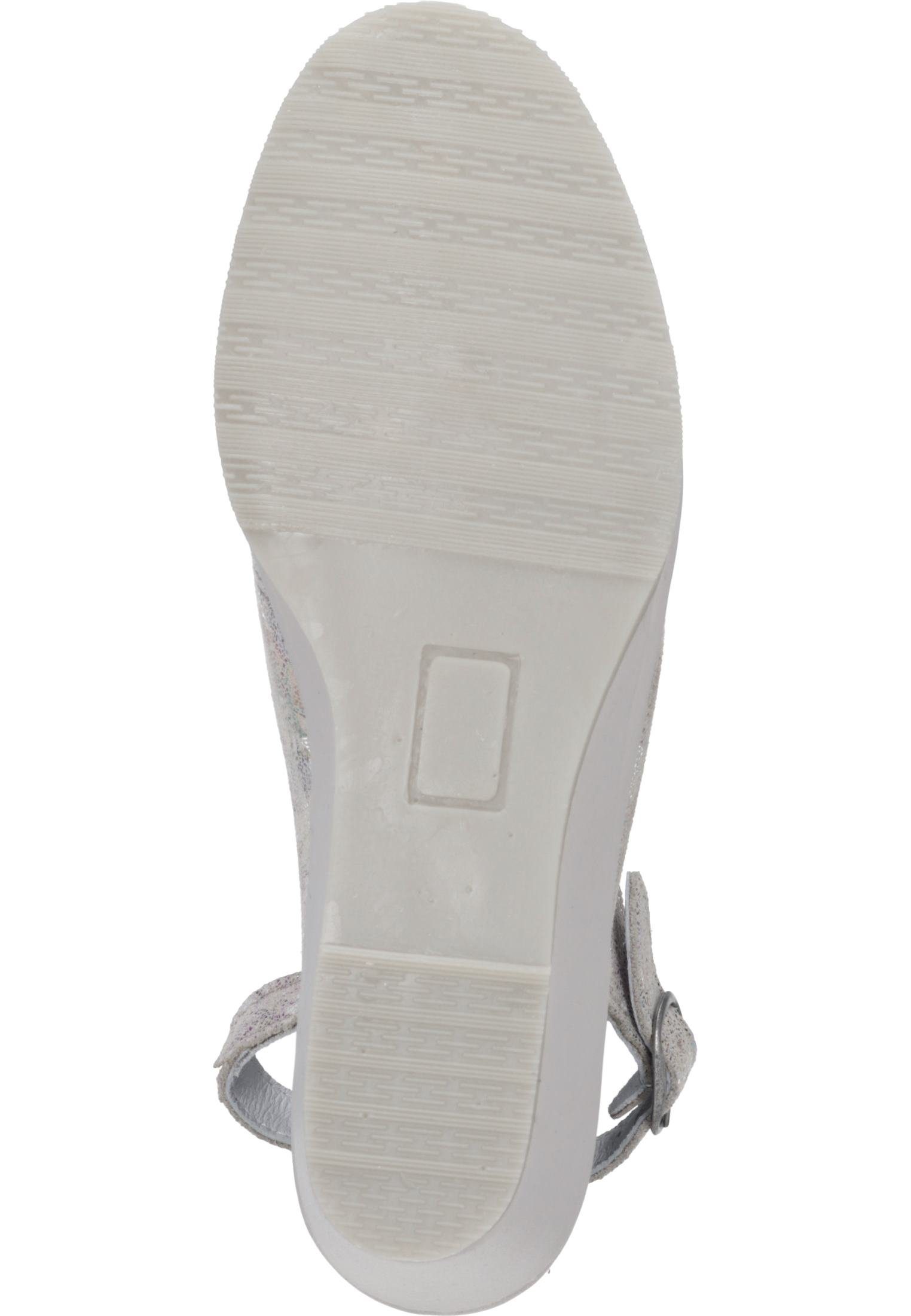 Gummizug zwei-/mehrfarbig Sandale mit Comfortabel Sandalen
