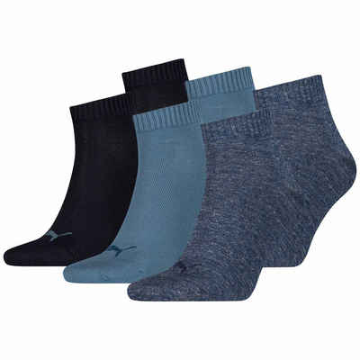 PUMA Kurzsocken Unisex Socken, 6er Pack - Quarter, Sneaker