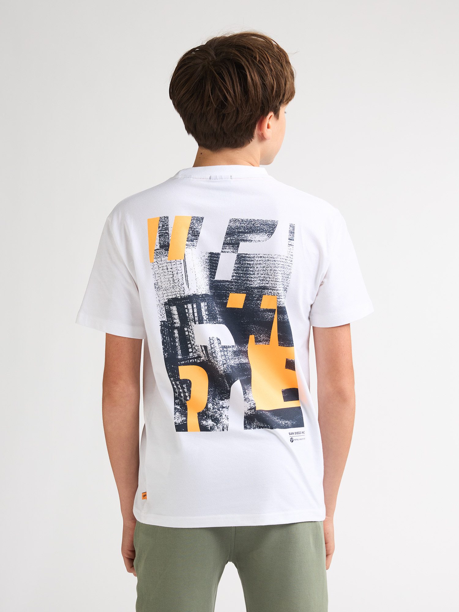 Petrol Industries T-Shirt Charro mit Rückenprint