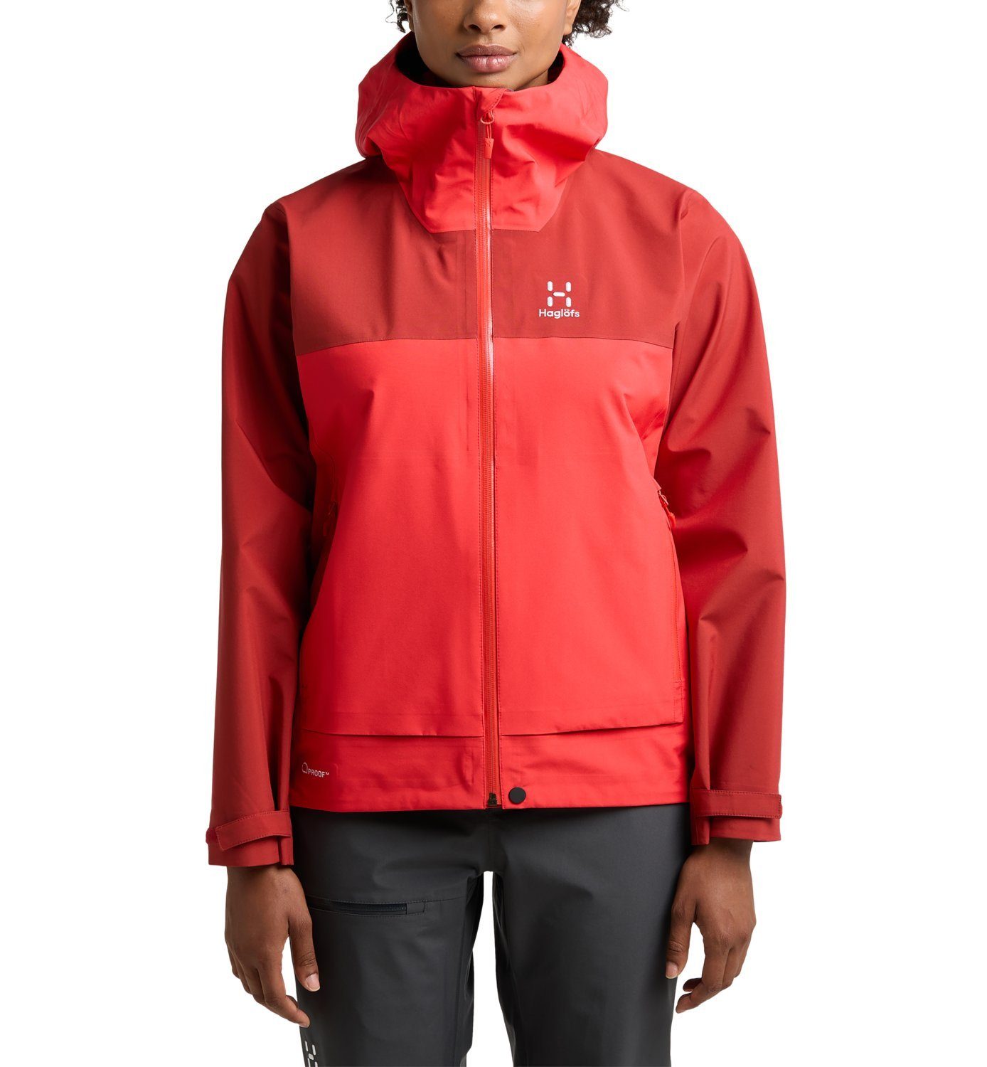 Haglöfs Regenjacke Haglöfs Damen Front Proof Jacket