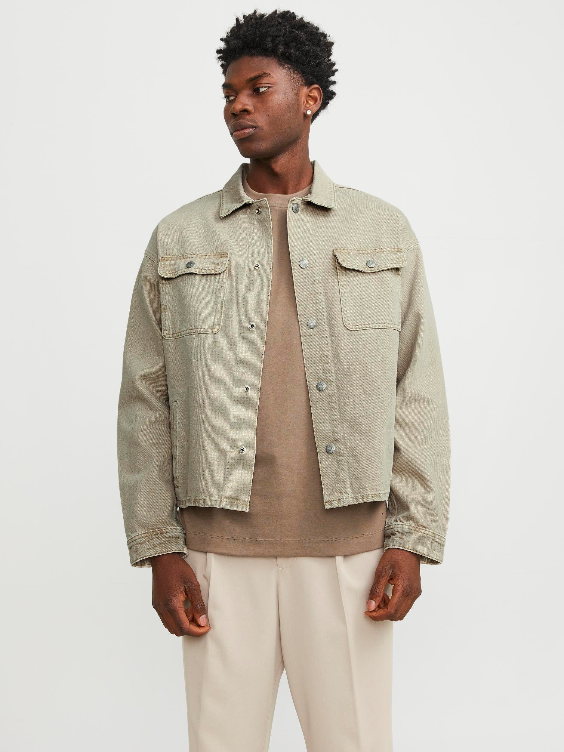 Jack & Jones Jeanshemd JJICHASE JJOVERSHIRT günstig online kaufen