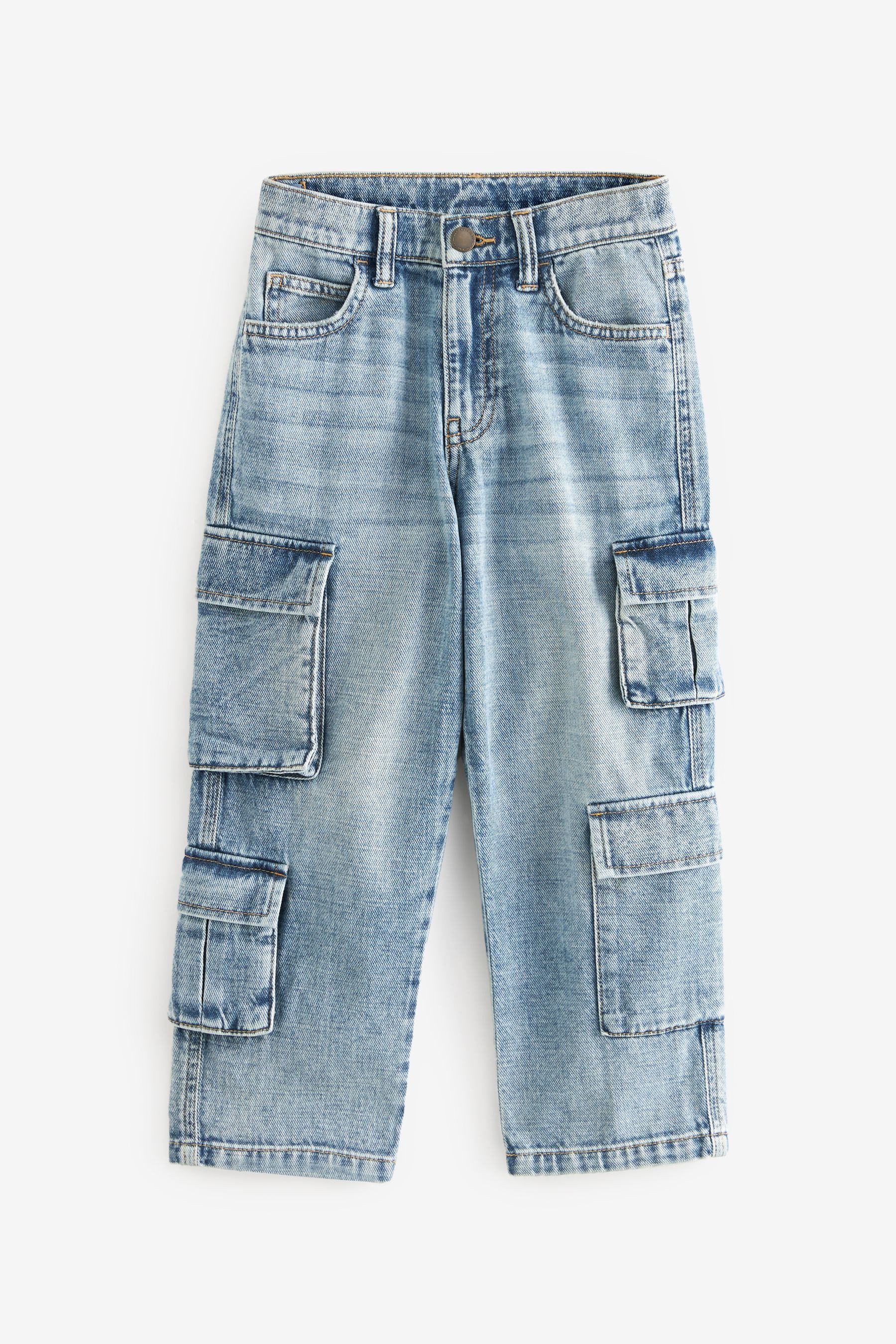Next Cargojeans Jeans mit mehrfachen Cargotaschen günstig online kaufen
