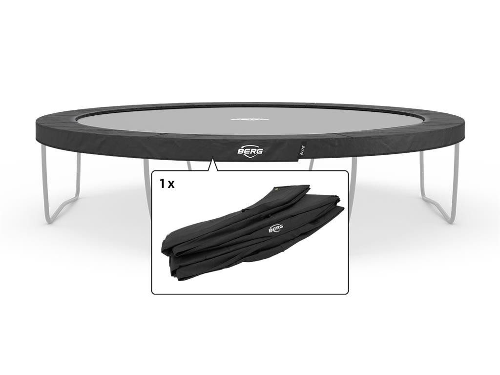 Trampolin-Randabdeckung Ersatzteil 430 cm rund grau - Elite Regular Federabdeckung