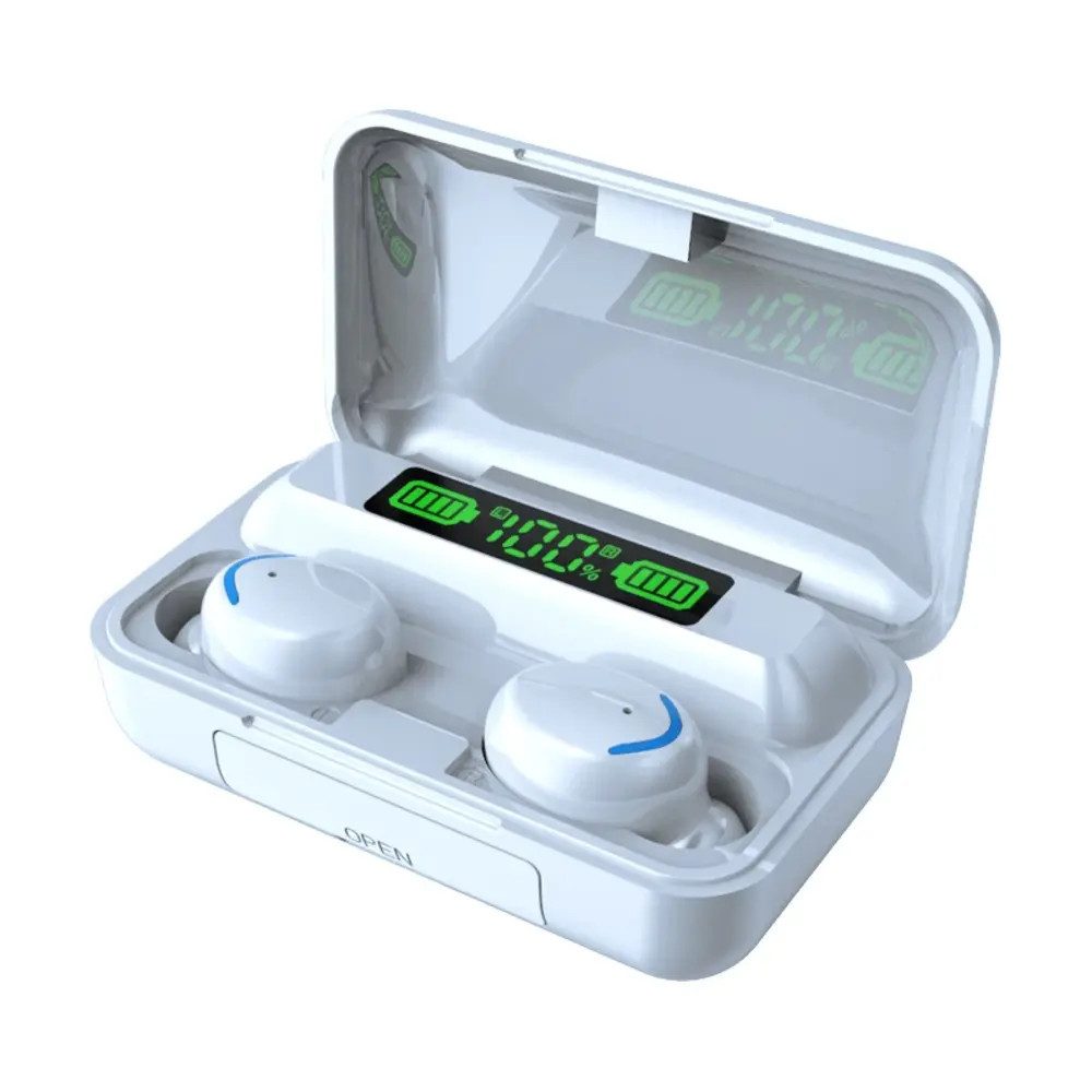 TradeNation Bluetooth Wireless Наушники Earbuds In-Ear Touch Control Bluetooth-Kopfhörer (Siri, Google Assistant, Alexa, Voice Assistant, Bixby, Bluetooth, Touch Control)
