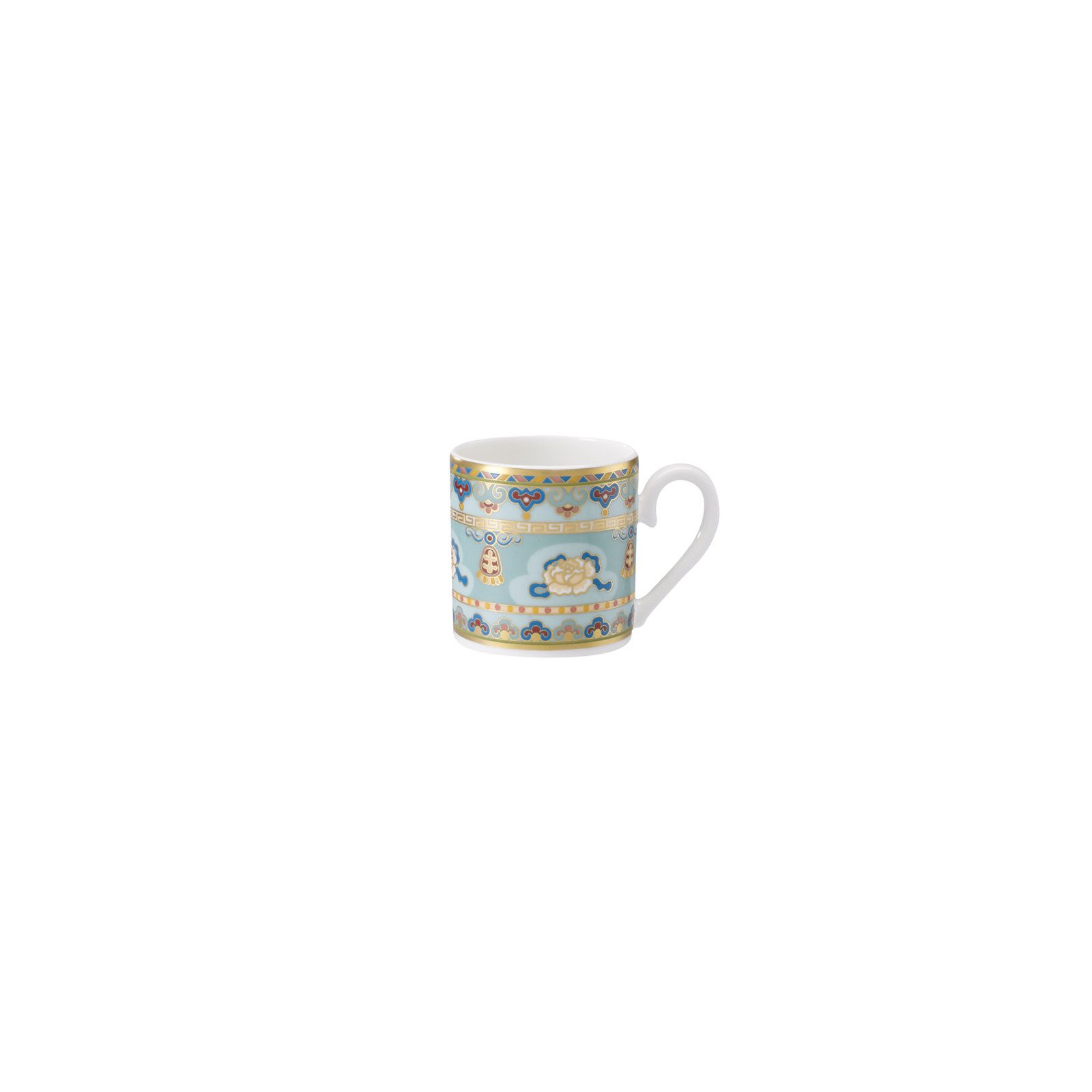 Villeroy & Boch Espressotasse Samarkand Aquamarin Espressotasse 50 ml, 1-tlg., Porzellan