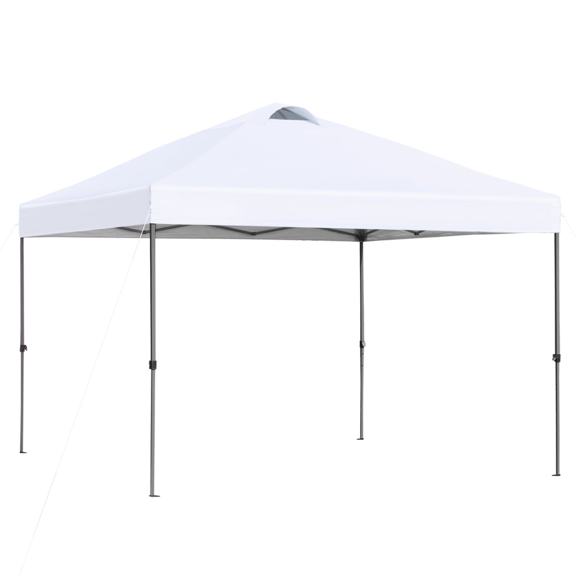 Outsunny Faltpavillon Gartenpavillon, faltbar, höhenverstellbar, UV-Schutz, günstig online kaufen