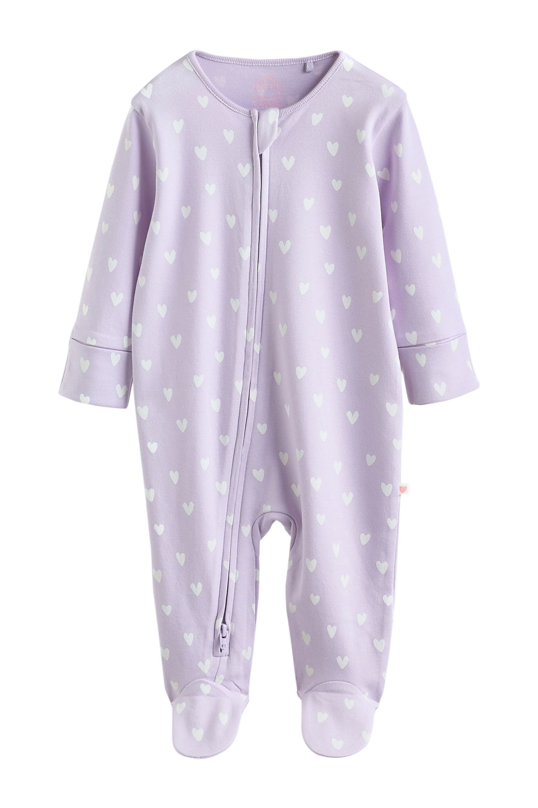 Next Schlafoverall Babyschlafanzüge mit Zweiwege-RV, 5er-Pack (5-tlg)