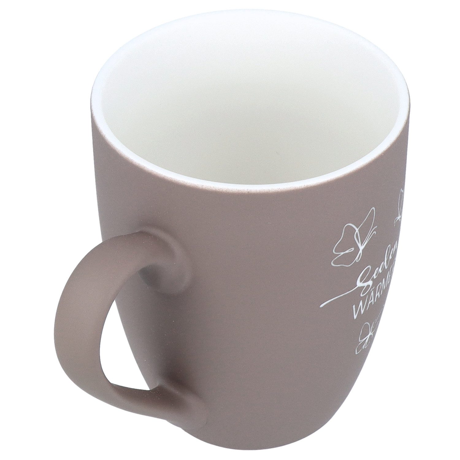 Spruchreif® Tasse SOFT-TOUCH-Tasse mit beidseitiger Gravur, Geschenkidee Teeliebhaber – Bild 4 von 4
