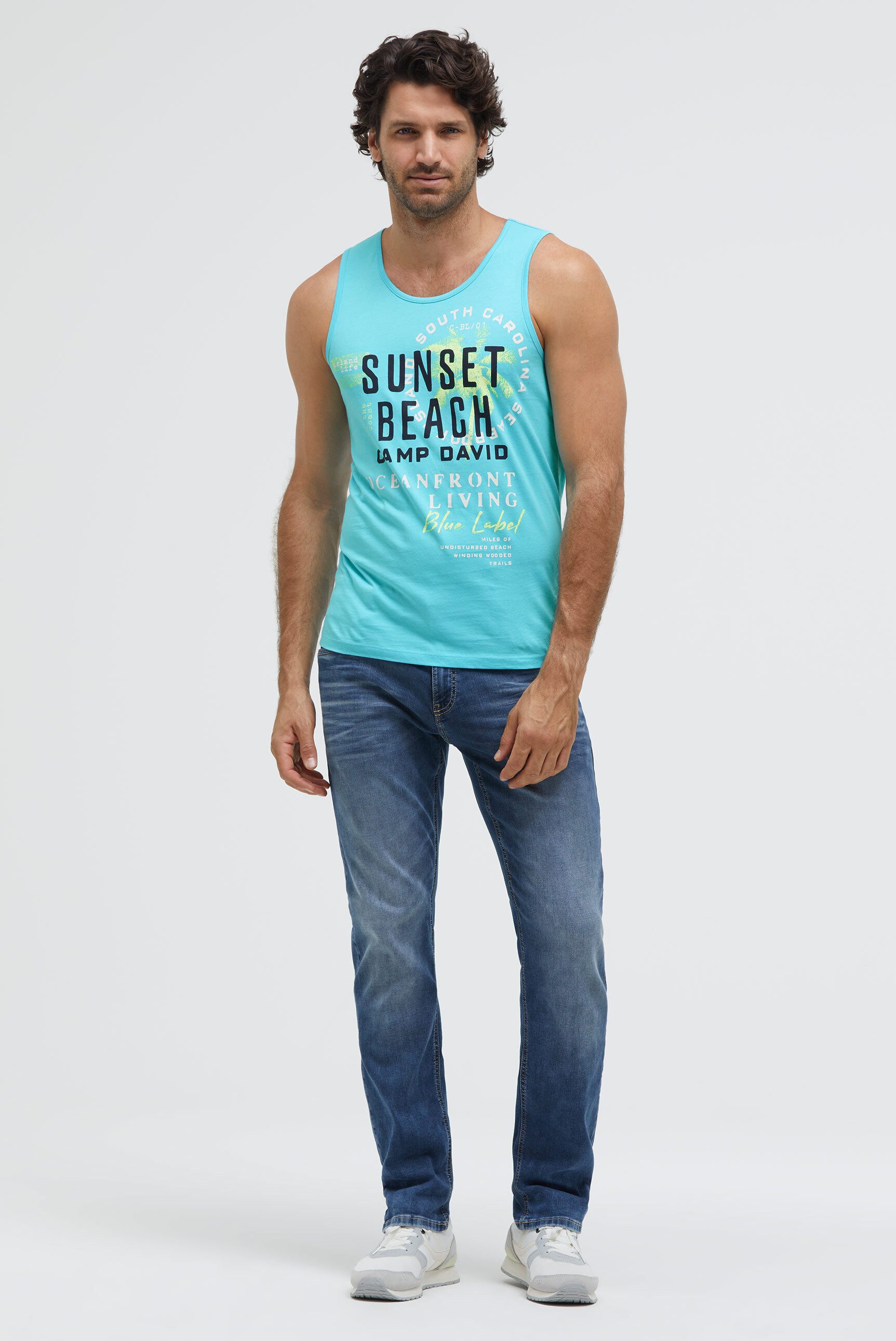 CAMP DAVID Tanktop aus Baumwolle