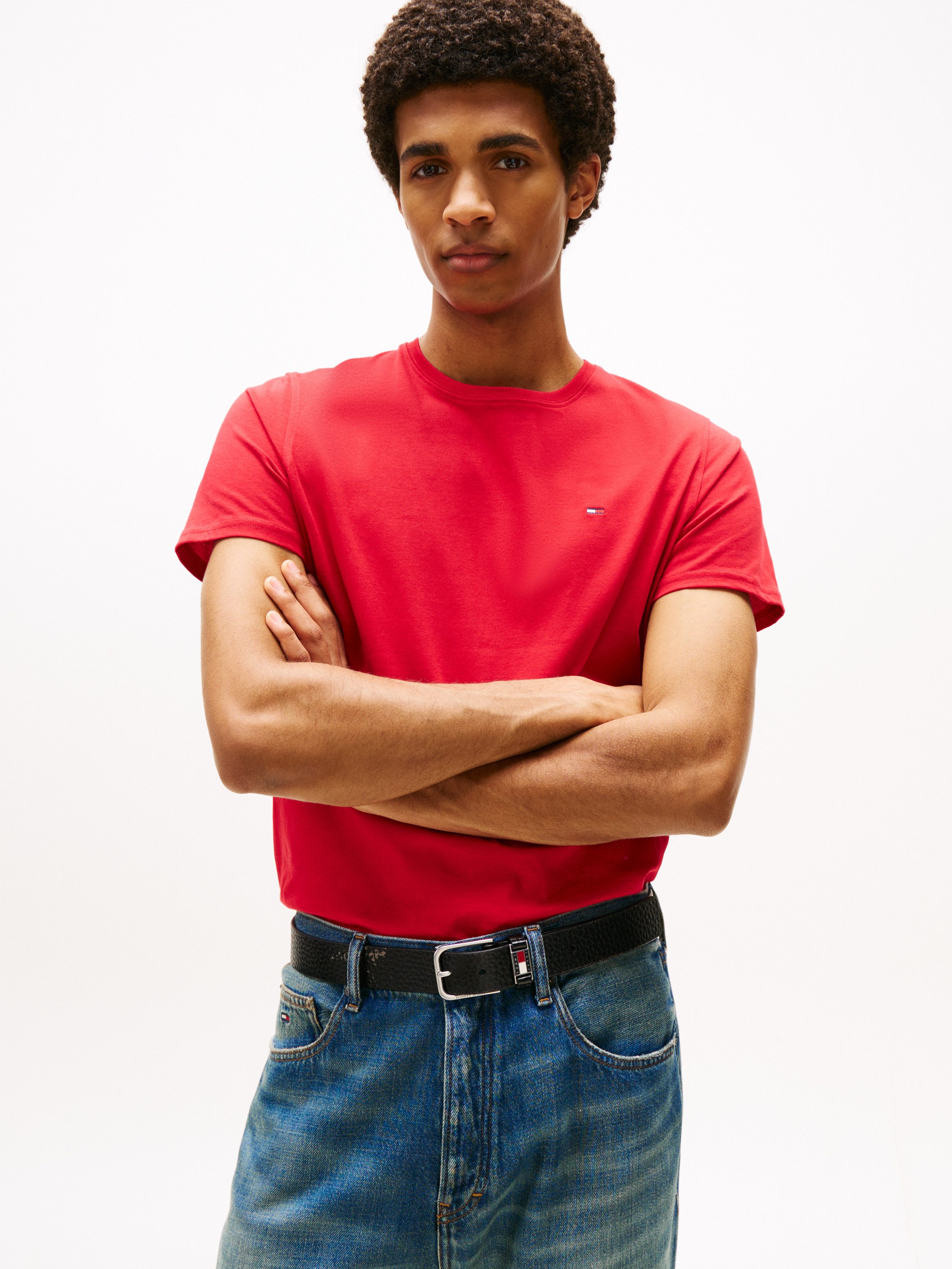 Tommy Jeans T-Shirt TJM ESSENTIAL SOLID günstig online kaufen