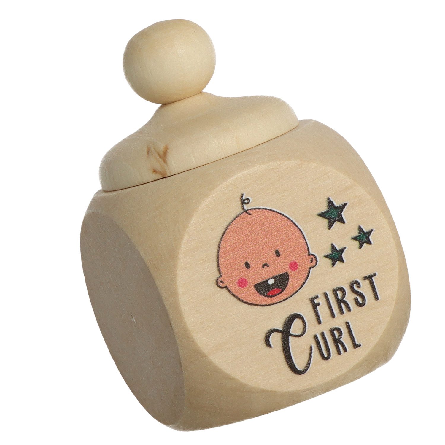Spruchreif® Zahndose Milchzahndose aus Holz mit Schraubdeckel · Zahndose zur Aufbewahrung (1 St)
