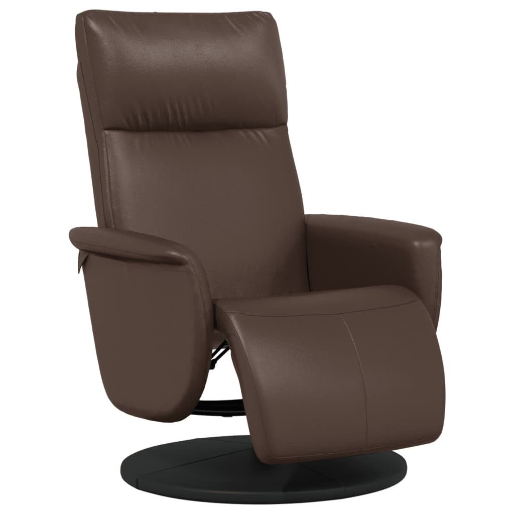 vidaXL Sessel Relaxsessel mit Fußteil Braun günstig online kaufen