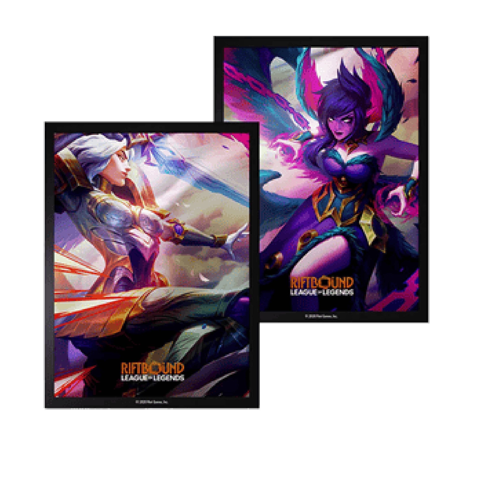 uvs Sammelkarte Riftbound Vendetta - Kayle vs Morgana Hüllen