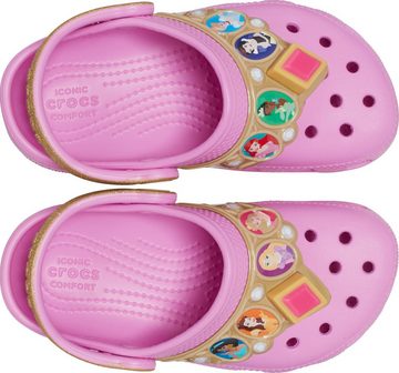 Crocs Classic Disney Princess Lights Clog mit Glitzer-Riemen