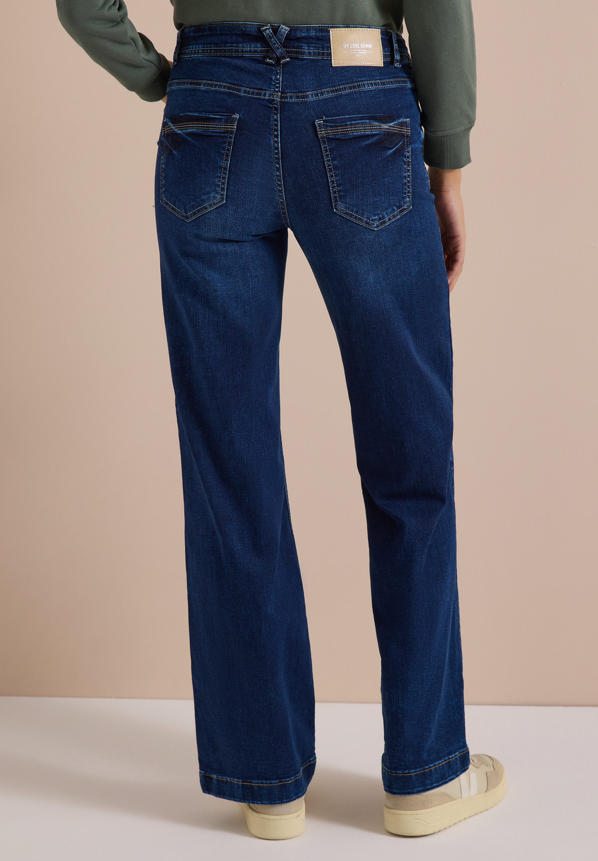 CECIL Loose-fit-Jeans 5-Pocket-Style