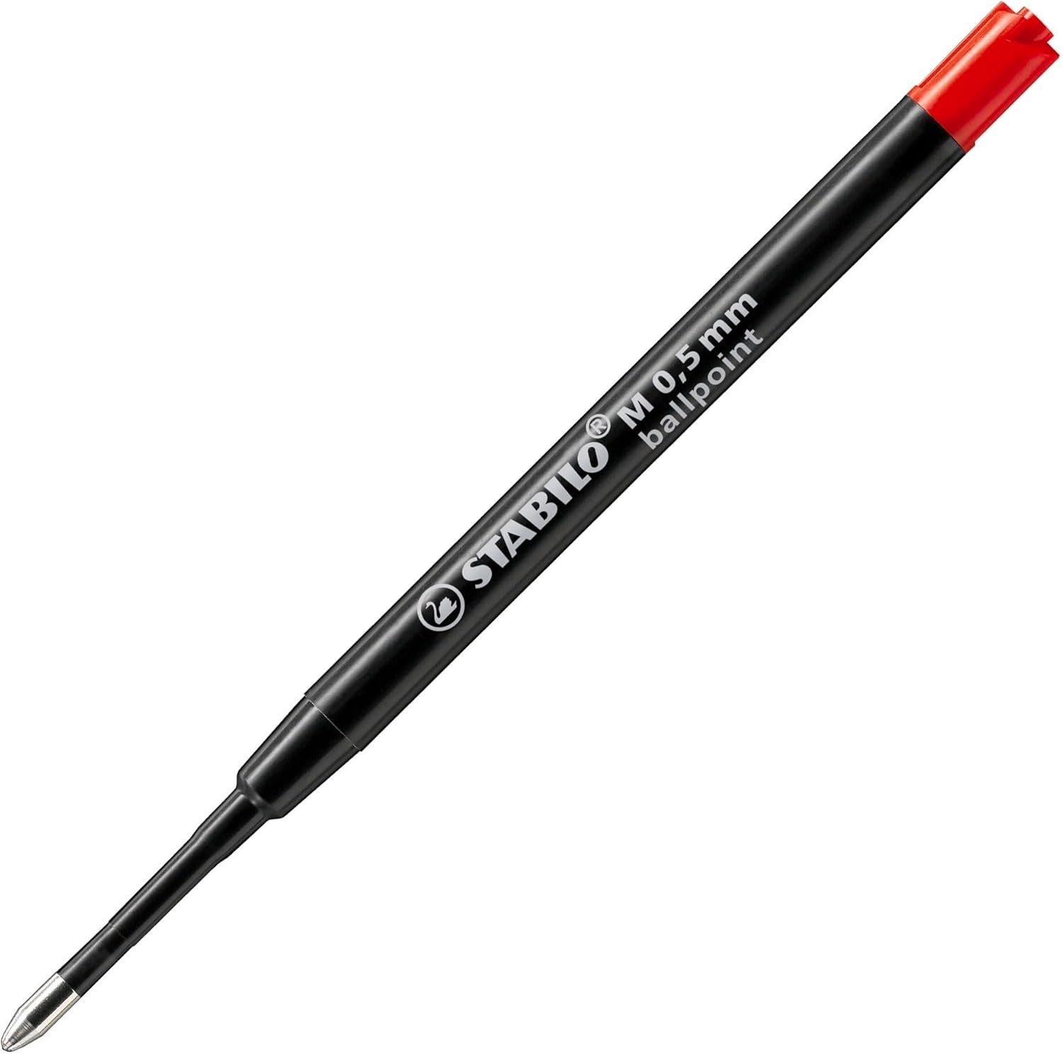 STABILO Kugelschreibermine STABILO Großraummine Ballpoint rot 0,5mm