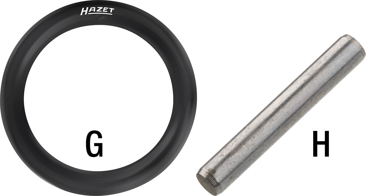 Hazet O-Ring HAZET Steckschlüssel und 1000S-H1736 Verbindungsstift,