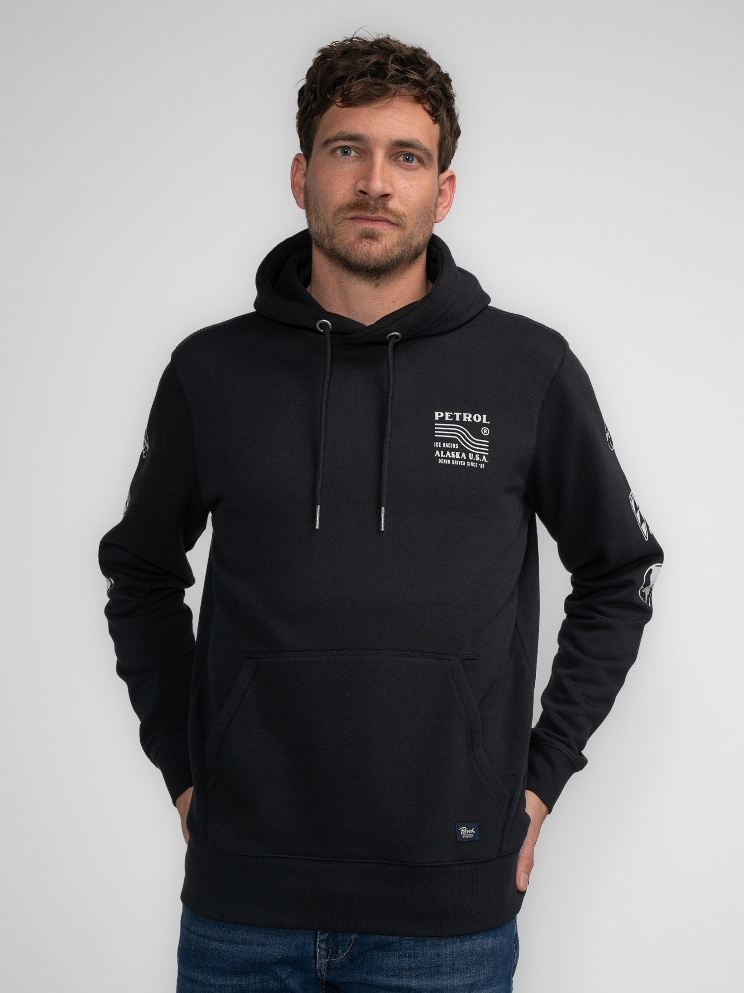 Petrol Industries Sweatshirt Hoodie mit Aufdruck Hubbard
