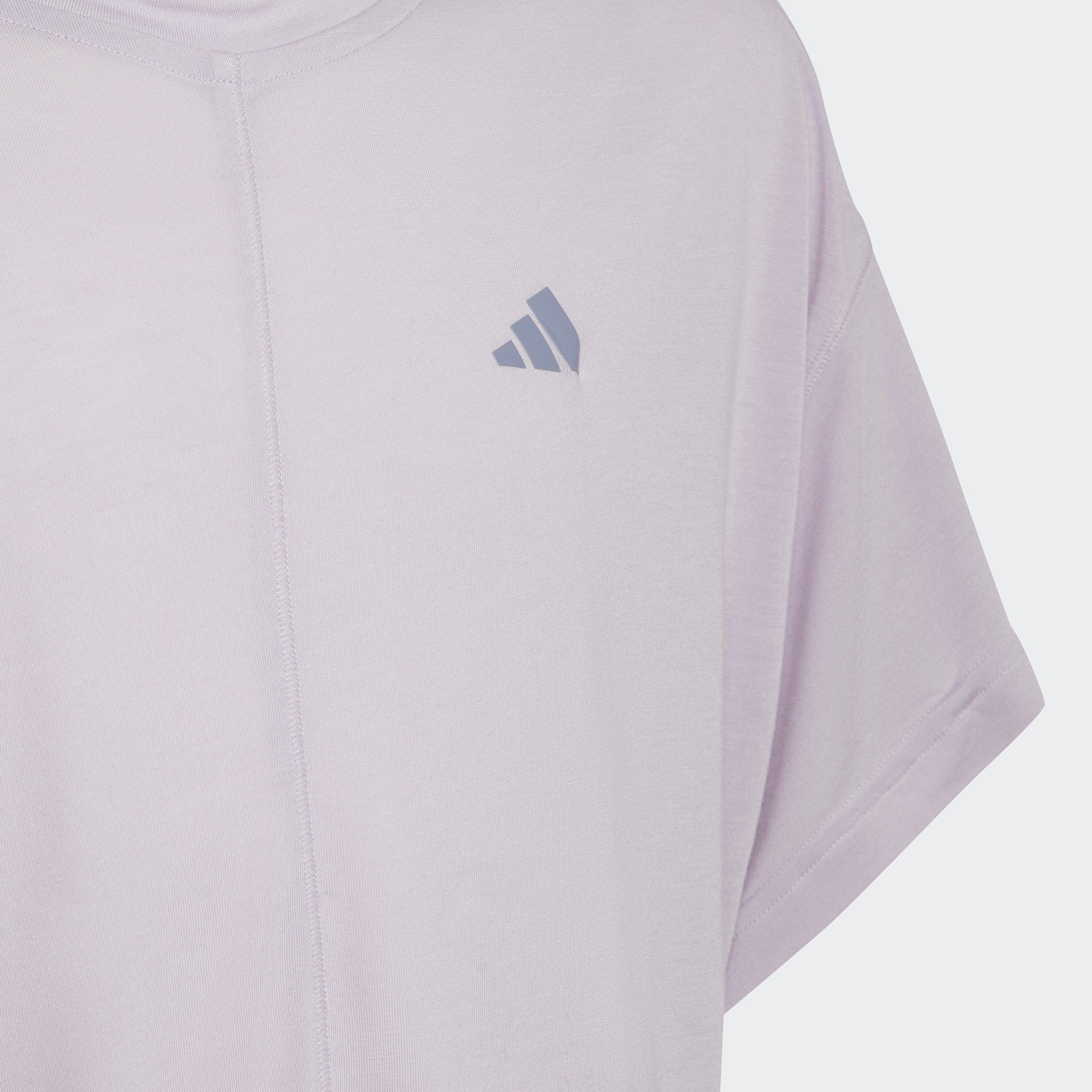 adidas Sportswear T-Shirt YOGA AEROREADY Silver Dawn LOOSE