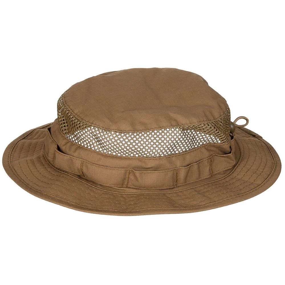 MFH Outdoorhut Boonie Hut mit Mesh-Einsätzen (klassischer Boonie Hut mit Netzeinsätzen für optimale Belüftung)