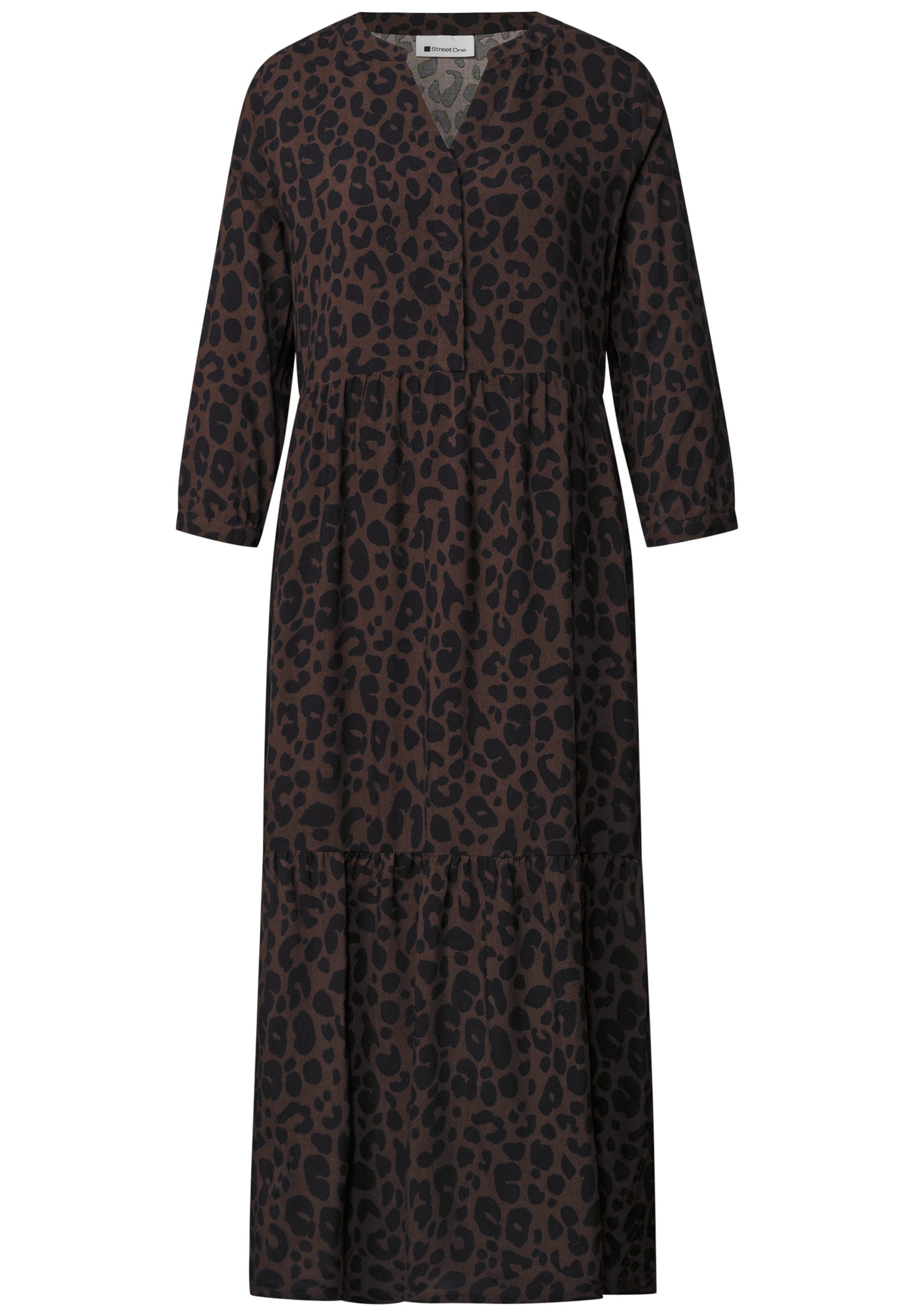STREET ONE Midikleid aus Viskose