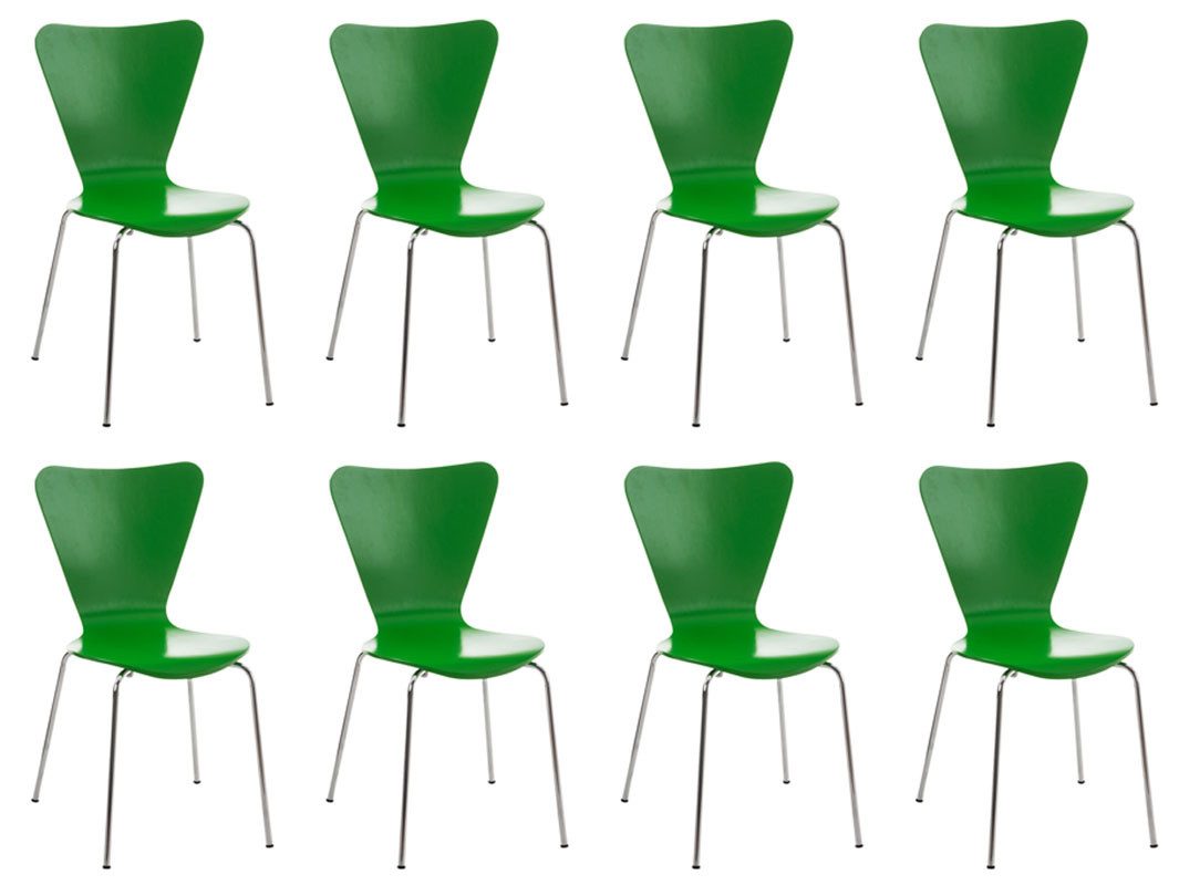 CLP Besucherstuhl Calisto (8er Set, 8 St), stapelbar